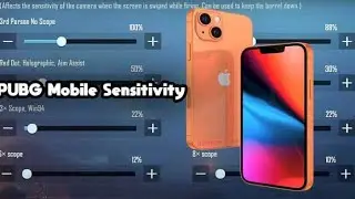 Best Sensitivity For All iPhone Users | Full Gryoscope _ PUBG MOBILE