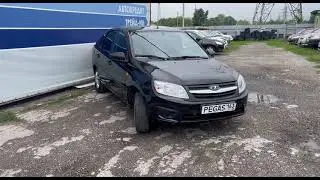 LADA GRANTA, 2014 декабрь, черный, 569 000 руб.