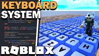 How to Make a Keyboard System In Under 5 Minutes (Roblox Studio)