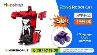Robot Car - o'yinchoq mashina! +SOVG'A