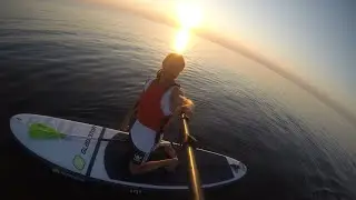 Одесса Рассвет в море ( Sup board Odessa Positive lifestyle )