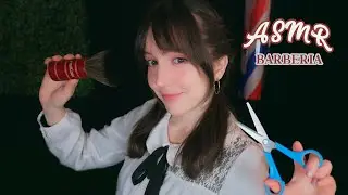 ⭐ASMR Barbería Relajante💈Roleplay en Español [Sub] (Soft Spoken, Binaural)