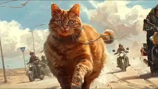Giant cat🙀 resulting from laboratory🧪🔬 experiments😭
