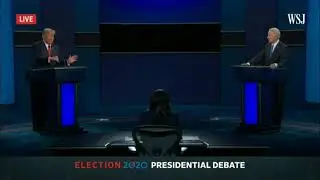 final presidential debate, you got to talk them into it Joe