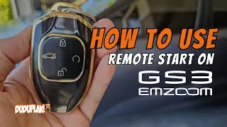HOW TO USE REMOTE START | GAC EMZOOM  #emzoom #remotekey #gac #remotestart