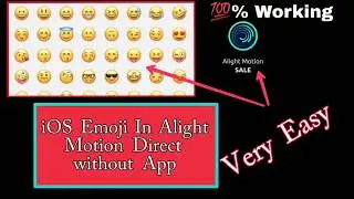 iOS Emoji In Amotion Light App Direct Without App Used | Emojis Font | Very Easy | Kinmaster| _Mo.Na
