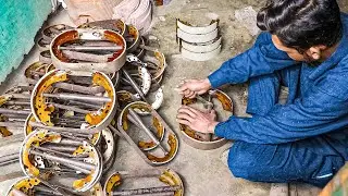 Amazing Process of Making Car Brake Leathers