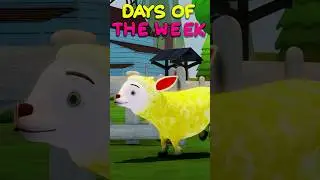 3d animation shorts | Sheep | Days of the week | Animation Shorts | KG | Kids | Toddlers | Rhymes