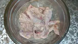 таёр кардани мурғ🐔бо картошка🍟дар тафдон