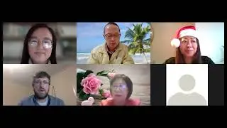 LHCCS Adult Mandarin students reading the famous Chinese poem 水调歌头 - 苏轼 'Shuǐ diào gē tóu' by Sūshì