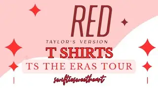 Red Era Recap for TS the Eras Tour ❤️🧣