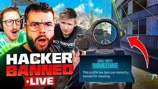BANNING A BLATANT AIMBOT HACKER  *LIVE* ON WARZONE!