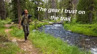 BACKPACKING TO SEE WILDLIFE. A look at some of the BACKPACKING GEAR I use - my sleep system
