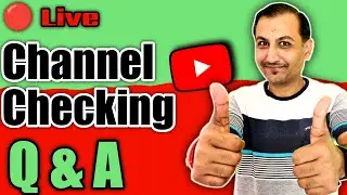 🔴Live Channel Checking And Promotion