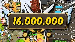 BUILD & ALL ITEMS After 16.000.000 Waves | Grow Castle Gold Build