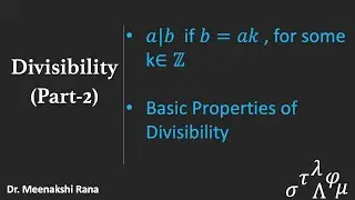 Divisibility |Part 2| Divisor 