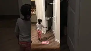 Little Girl Laughs When Dad Pretends to Put Poop on Her Hand | Shorts