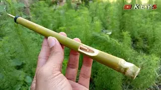 DIY Slingshot || Termudah dan Paling Simpel dari Bambu #tutorial #bambu