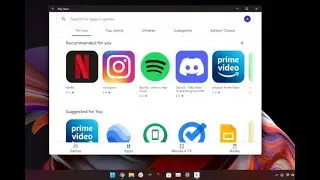 install apk file for windows 11 / نصب گوگل پلی و برنامه های اندرویدی روی ویندوز 11
