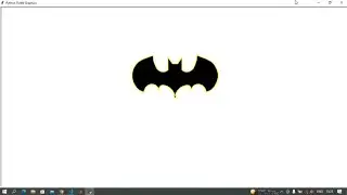 Create Batman logo using Python Turtle | Batman - Python Programming