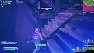 Playing Fortnite