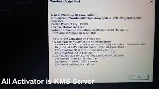 Windows Licensed Checking by RCKMRCSS
