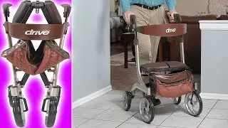 Drive Medical Nitro DLX Euro Style Walker Rollator