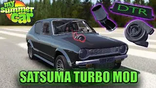 Satsuma'ya Turbo Takmak! - Dyno Testi |My Summer Car Modları #2| Salest