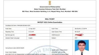 MHT CET Admit Card 2021 Kaise Download Kare ? How To Download MHT CET Admit Card 2021