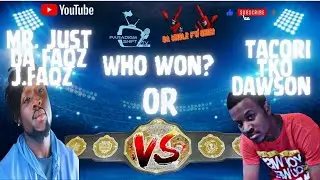 Who Won, J.Faqz or Tacori?