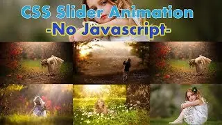 CSS Image Slider using css, html / w tutorials