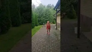 Танцы под дождём #многодетнаясемья