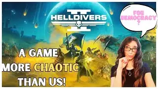 I Made My Girlfriend Play Helldivers With Me! | Helldivers 2