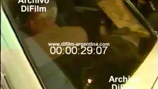 DiFilm - Desaparecidos: Sale de declarar el General Reynaldo Bignone (1983)