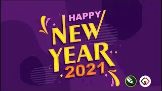 Create Festive 3D Designs for New Year 2021 in Corel Draw | GrafikGerm Tutorial