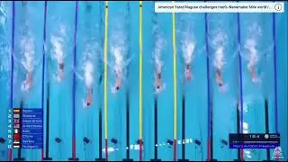 Pan Zhanle gets 100free WORLD RECORD during relay lead!