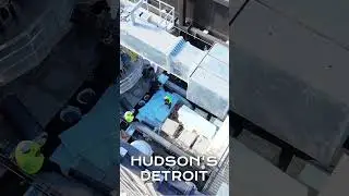 Hudsons Detroit Construction | Downtown Detroit, Michigan  #detroit #construction