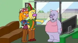 Nature Cat and Gwendolyn Throw A Sit-On Party