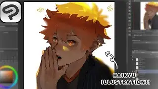 【Clip Studio Paint】Drawing ANIME CHARACTER  | Illustration Making