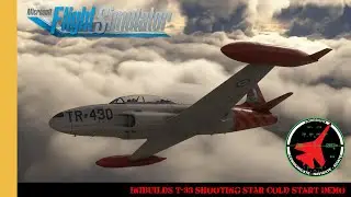 Inibuilds T-33 Shooting Star Cold Start Demo | Microsoft Flight Simulator