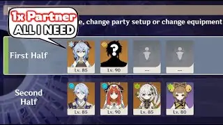 Never Doubt C0 Ganyu! ONE teammate is all she needs! - Genshin Impact