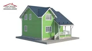 Каркасный дом КД-44 150 м.кв.