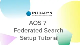 AOS 7 - Federated Search Setup Tutorial