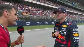 Max Verstappen's Explosive Post-Qualifying Interview | 