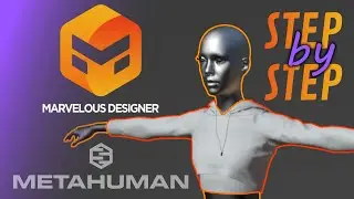 HOW TO animate & clothe a MetaHuman using iClone 8 + Marvelous Designer 12 (step-by-step)