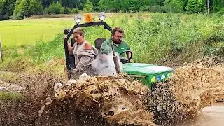 Traktoriáda Modlíkov - 🎬Funny Mud Show | Buggy vs Tractor