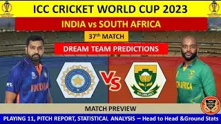 IND vs SA 37th Match prediction in Tamil| IND vs SA Dream11 Prediction| ICC Cricket World Cup 2023|
