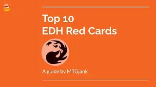 Top 10 EDH Red Cards