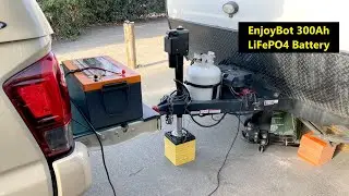 Review: EnjoyBot 300Ah 12V LiFePO4 Battery + 14.6V-20A Charger [FULL REVIEW link in Description]