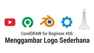 CorelDraw for Beginner #6: Latihan Menggambar Logo Sederhana
